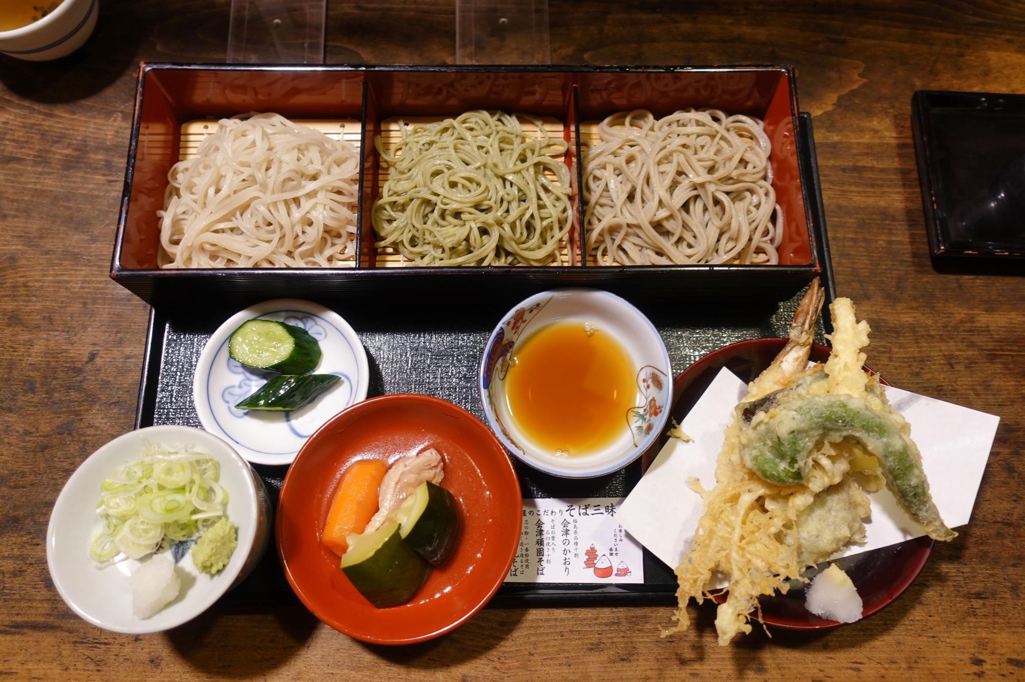 桐屋・権現亭 天ざる三昧