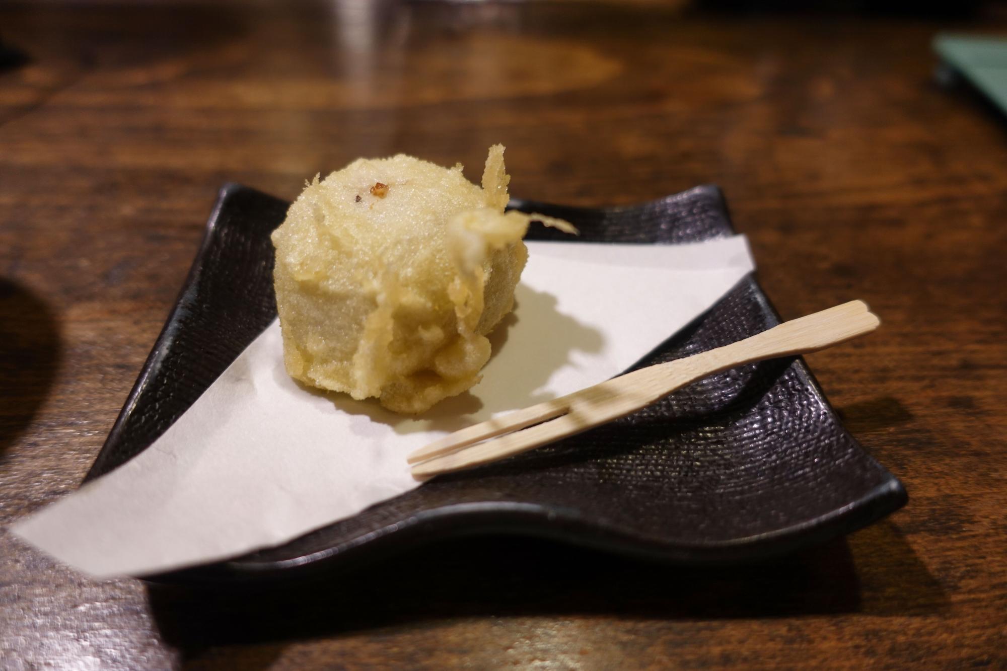 桐屋・権現亭 天ぷらまんじゅう