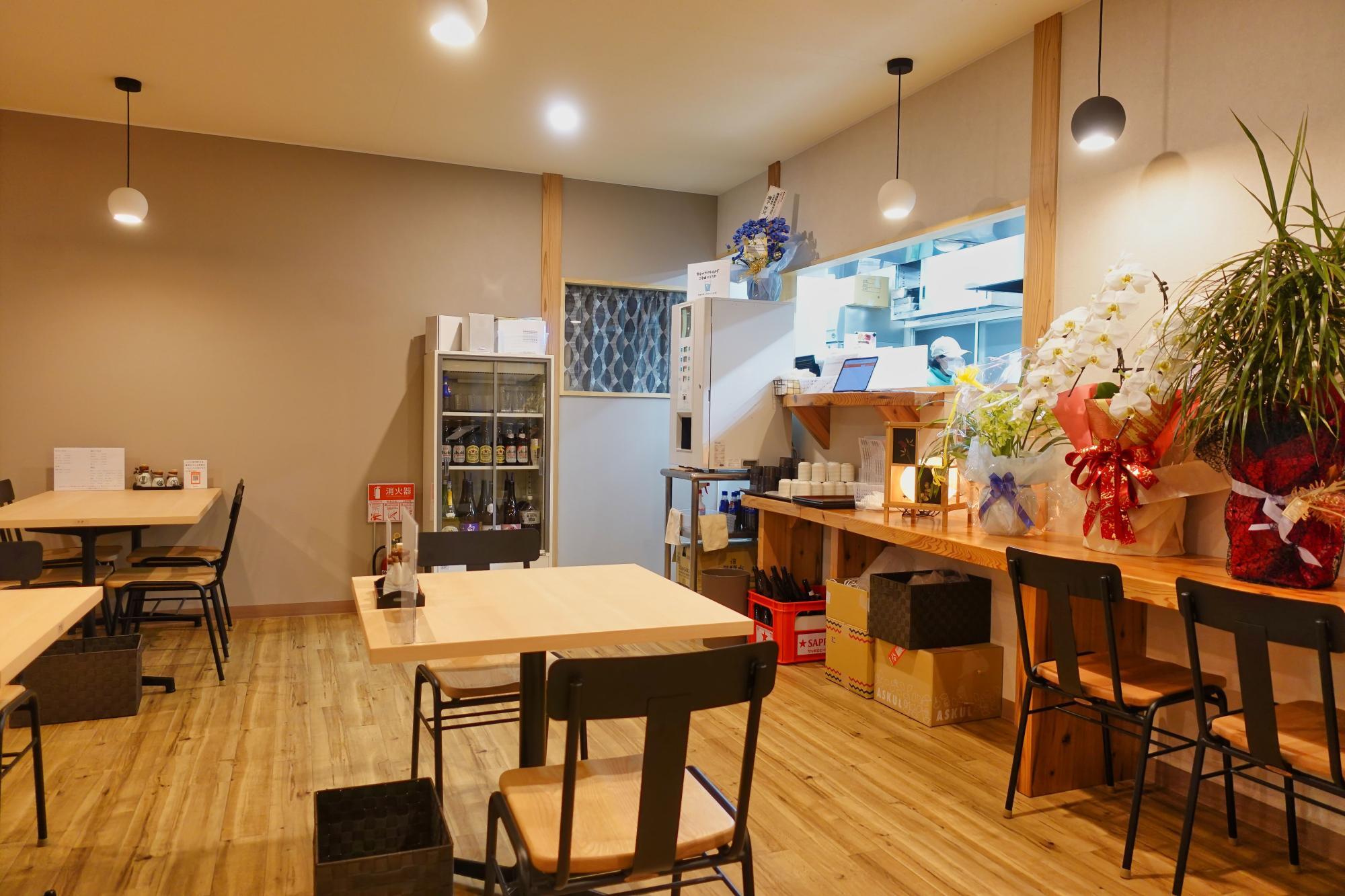 そば処 空~sora~ 店舗 店内