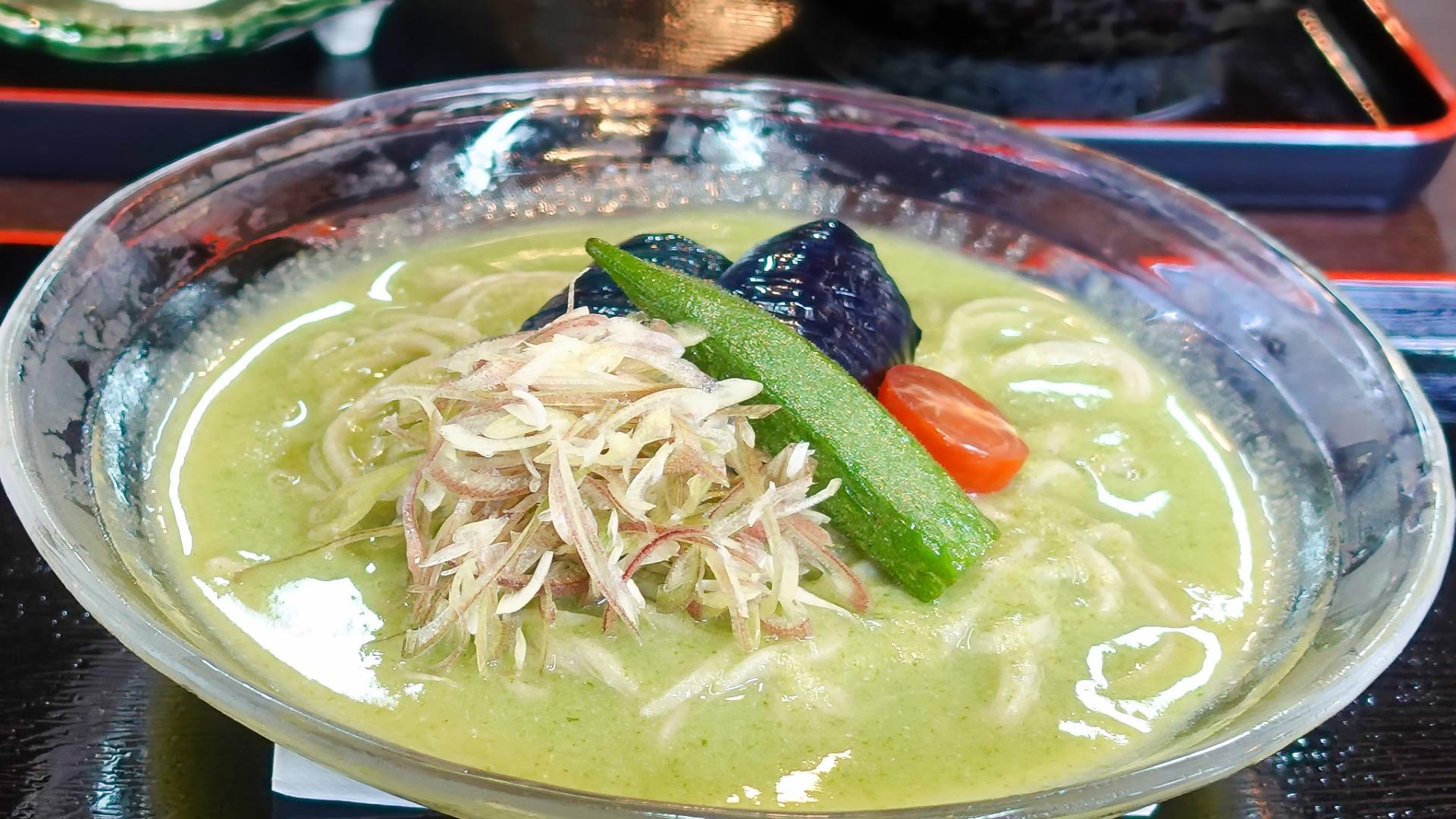 会津 おにやんま 海老野菜天