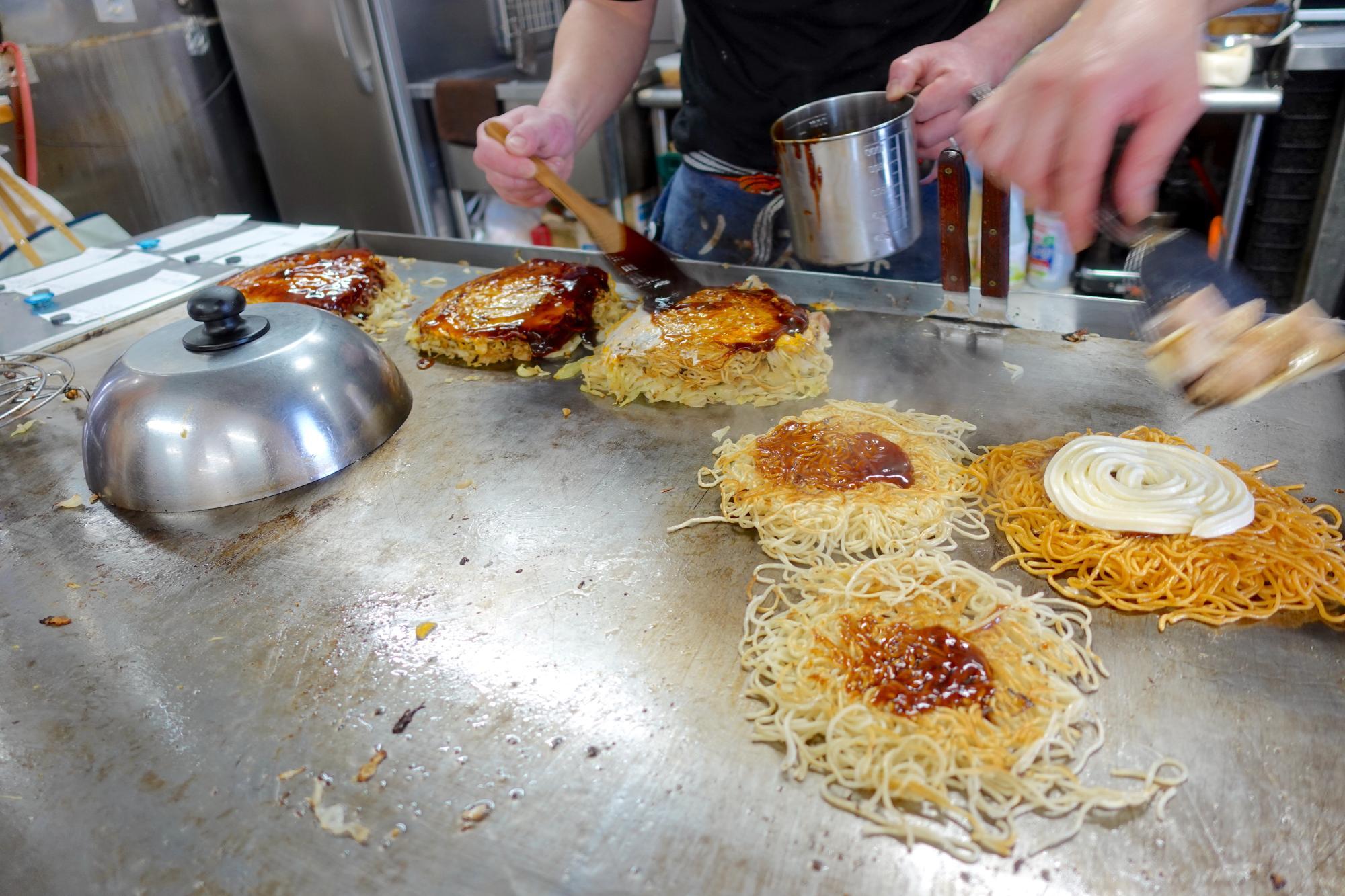 広島流 お好み焼き 鉄板焼き 廣